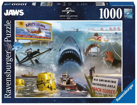 Ravensburger Puzzle Mandíbulas - Puzzle - 1000 piezas