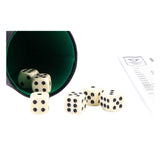 Set de dados Longfield vaso + 6 dados y libro de puntuaciones