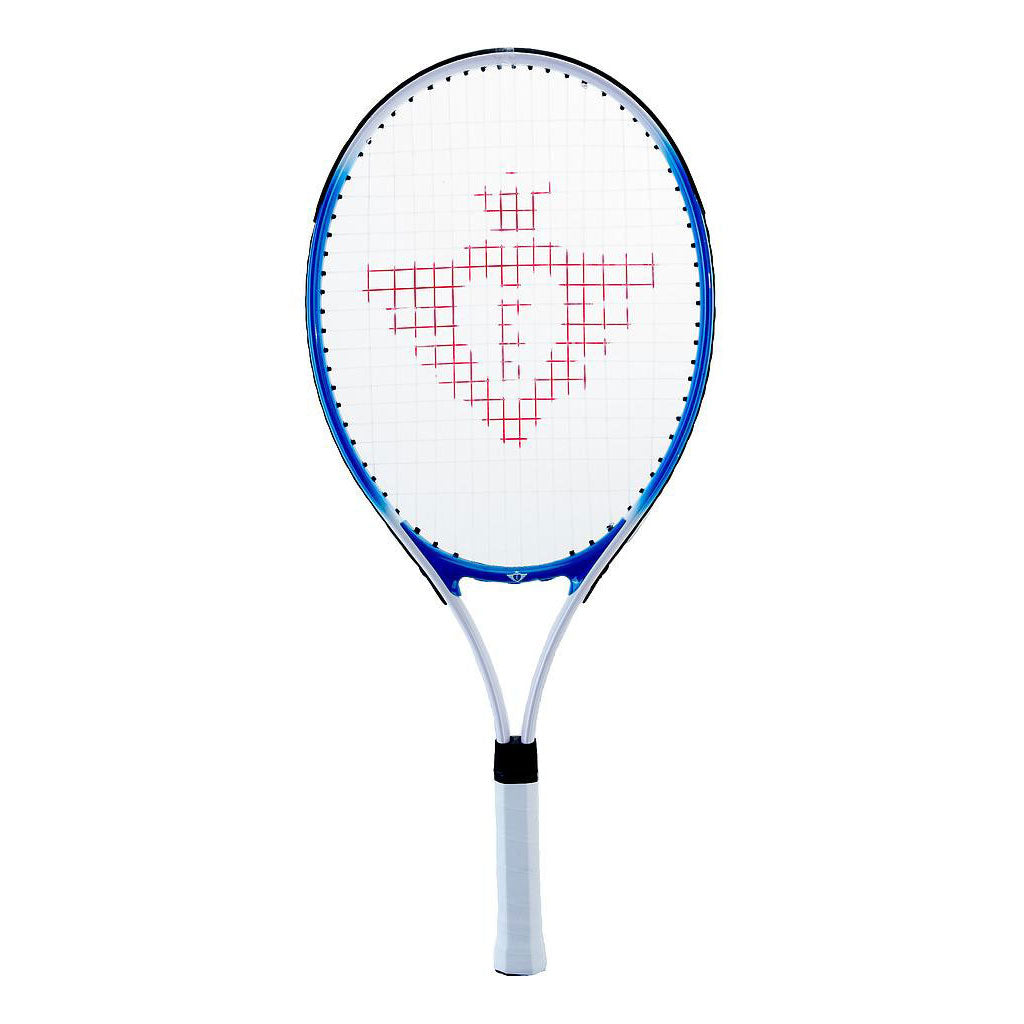 Raqueta de tenis Engelhart con funda y 2 pelotas - azul