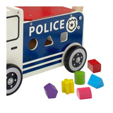 Soy Police de coche de empuje de juguetes