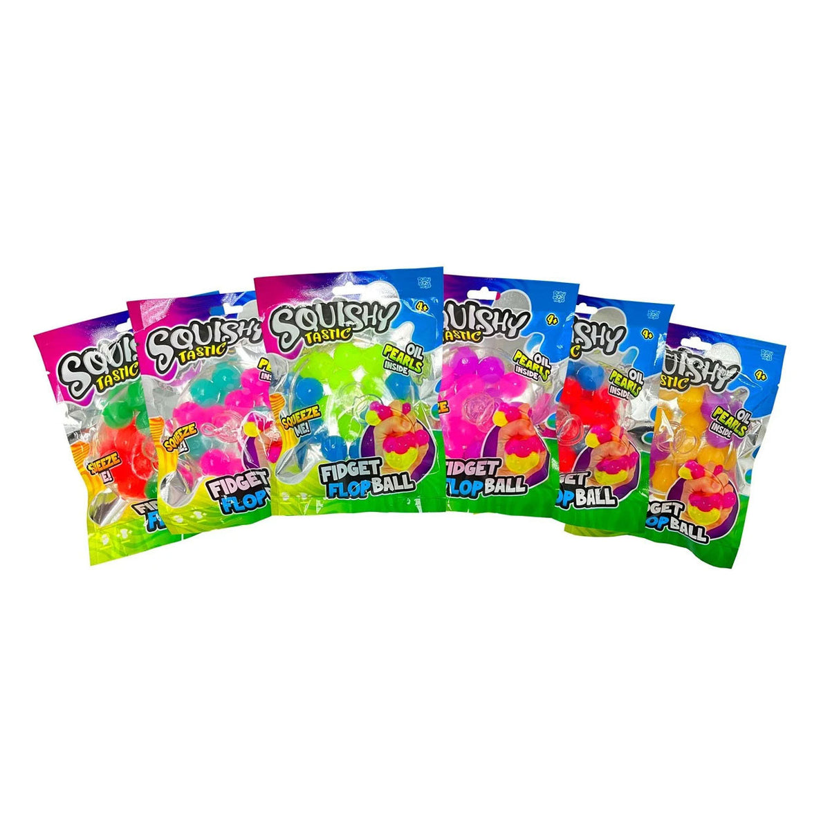 Bola de flubber inquietante tastic con cuentas de aceite
