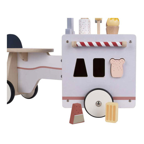 Jack jacky bicicleta de equilibrio de madera carrito de helados