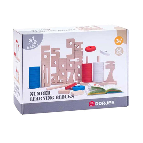 Dorjee bloques para contar madera