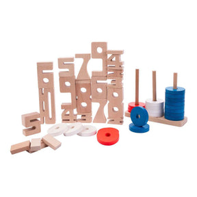 Dorjee bloques para contar madera