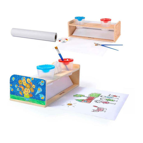 Portarrollos de papel Dorjee madera
