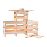 Paneles de construcción de madera, 200 uds.
