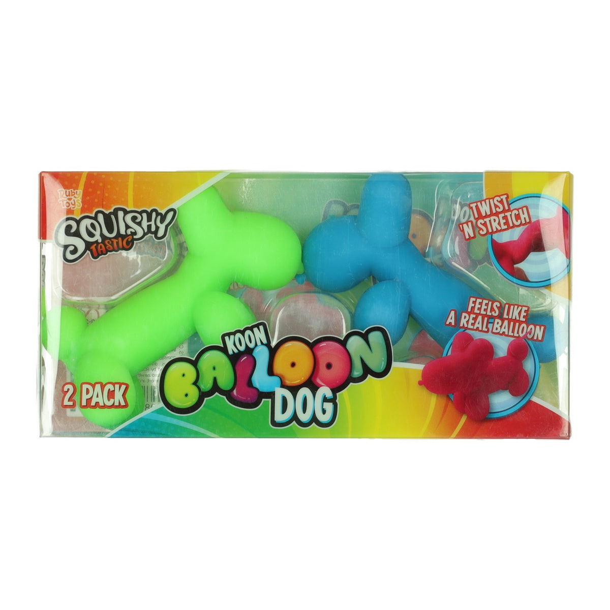 Squishy de perritos Koon globo - 2 piezas -
