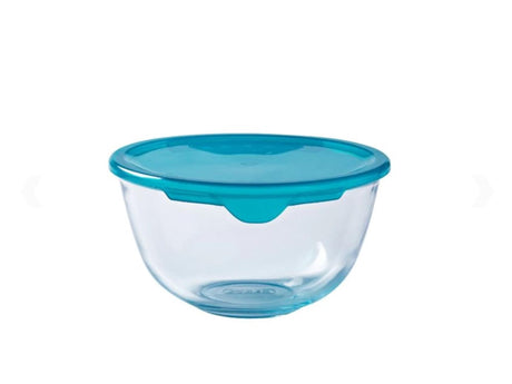 Pyrex - cook enjoy bol con tapa 700 ml - transparente - vidrio de borosilicato - polipropileno