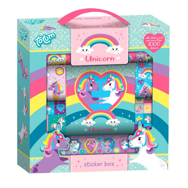 Set de pegatinas unicornio Totum grande