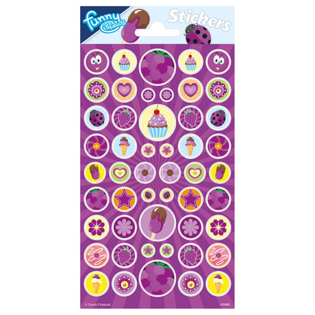 Hoja de pegatinas Totum con aroma - uvas