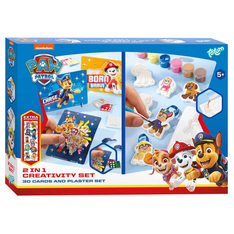 Set de manualidades Totum patrulla canina, 2 en 1