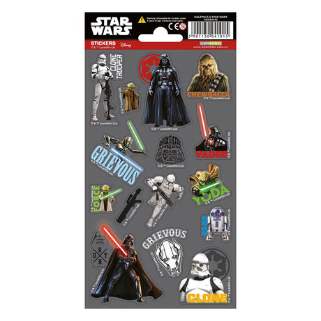 Hoja de pegatinas Totum star wars