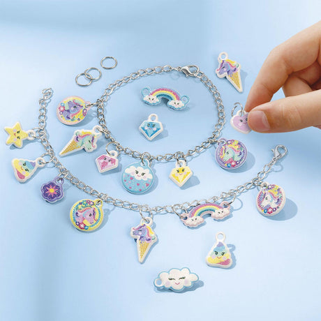 Totum Unicorn - Pulseras de encanto hinchadas