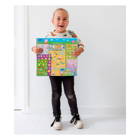 Conjunto de súper pegatinas Totum - peppa pig