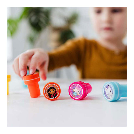 Juego de sellos para casa de muñecas Totum Gabby, 10 piezas.