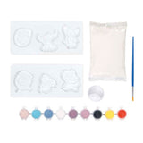 Totum Disney Stitch 3 en 1 set de manualidades xl - pulseras, moldes de yeso, pintura de diamantes, imanes y llaveros - juguetes creativos, consejos de regalo, manualidades para niños y niñas a partir de 5 años