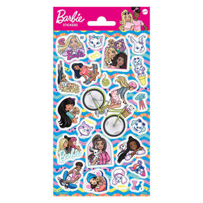 Pegatinas de grupo de manualidades creativas barbie.