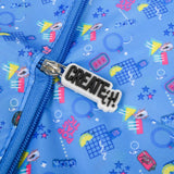 ¡Créalo! bolso de compras plegable poptastic - azul