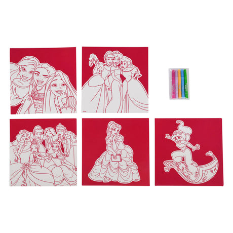 Canenco princesas disney fieltro colores, 5ud.