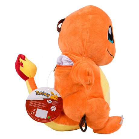 Canenco pokémon mochila 3d peluche charmander