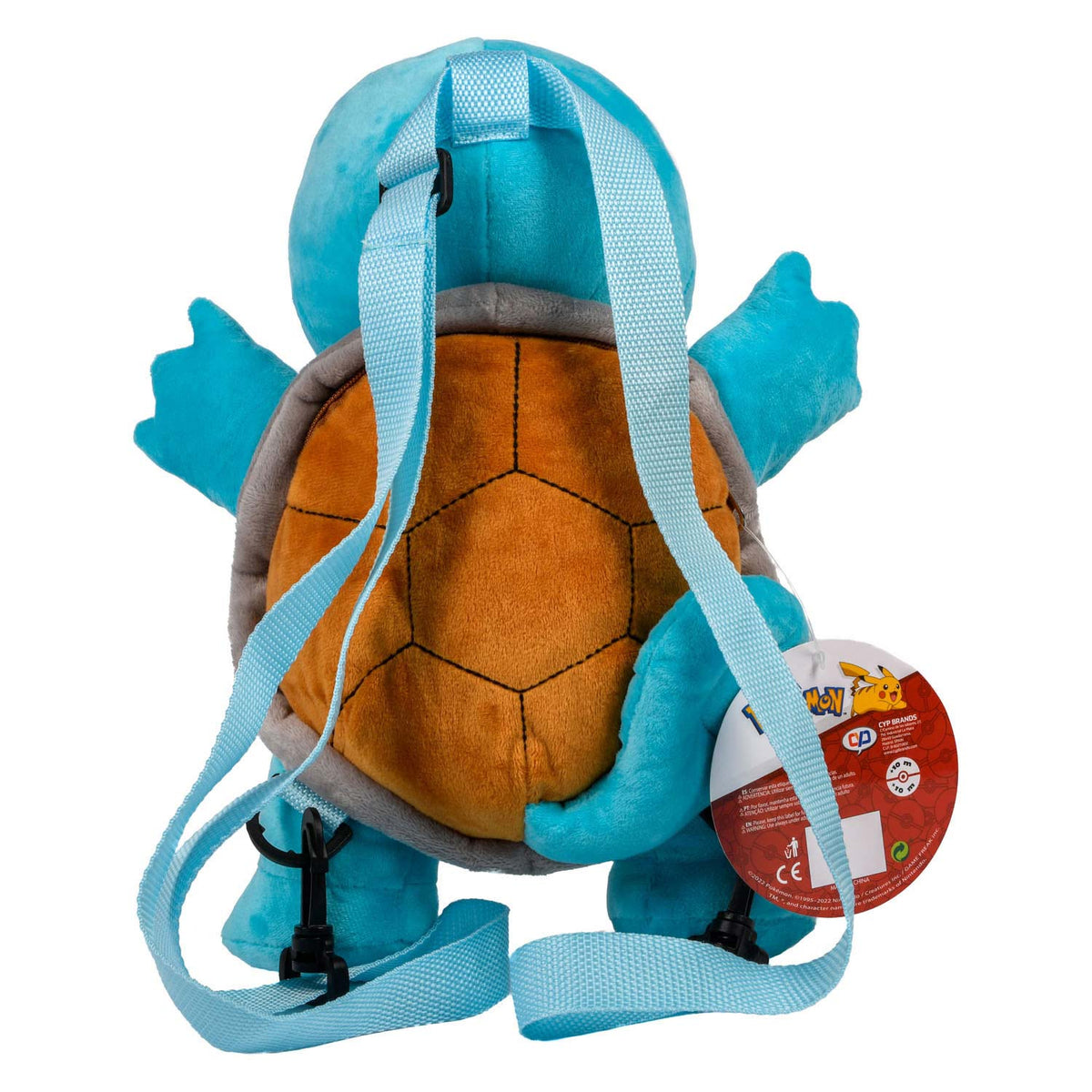 Canenco pokémon mochila 3d peluche squirtle