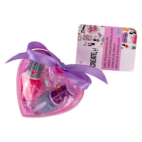 Corazón de maquillaje de belleza canenco