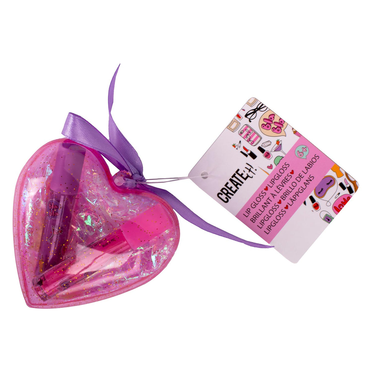 Corazón de maquillaje de belleza canenco