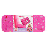 ¡Créalo! Lata de maquillaje de 3 capas.