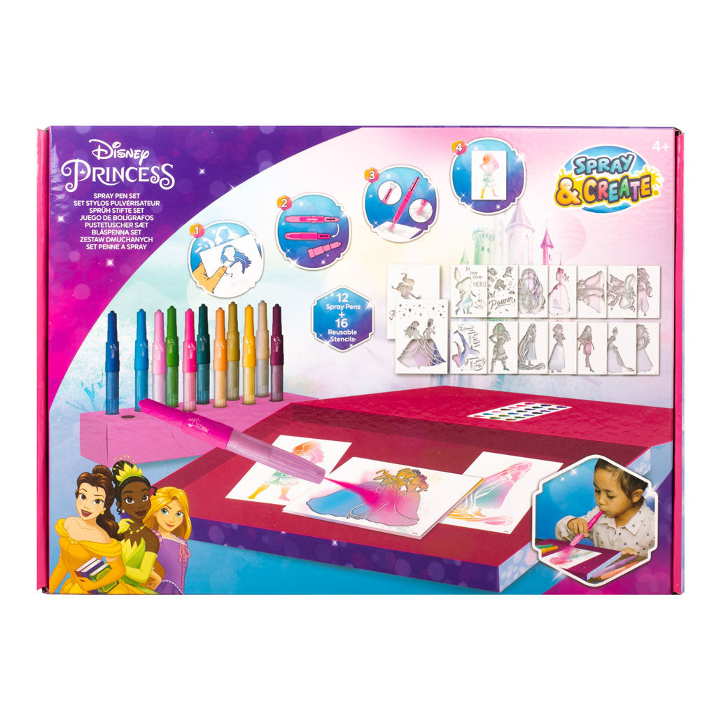 Juego de bolígrafos de princesas Disney de lujo.