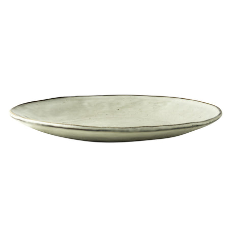 Dutch rose organic bord ã¸26,5cm creme doos a 4 stuks