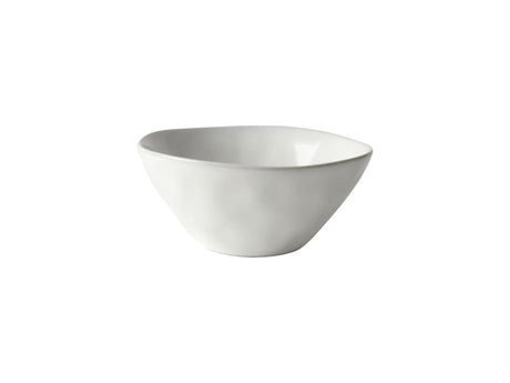 Cuenco orgánico Dutch Rose ø11,5x5cm blanco 4 piezas
