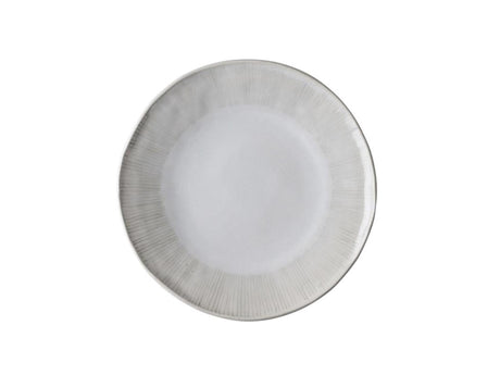 Plato orgánico rosa holandesa ã˜21,5cm blanco caja de 4 piezas