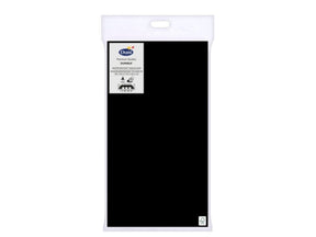 Mantel Duni negro 138x220cm seda fsc