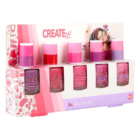 ¡Créalo! esmalte de uñas, 5 uds.