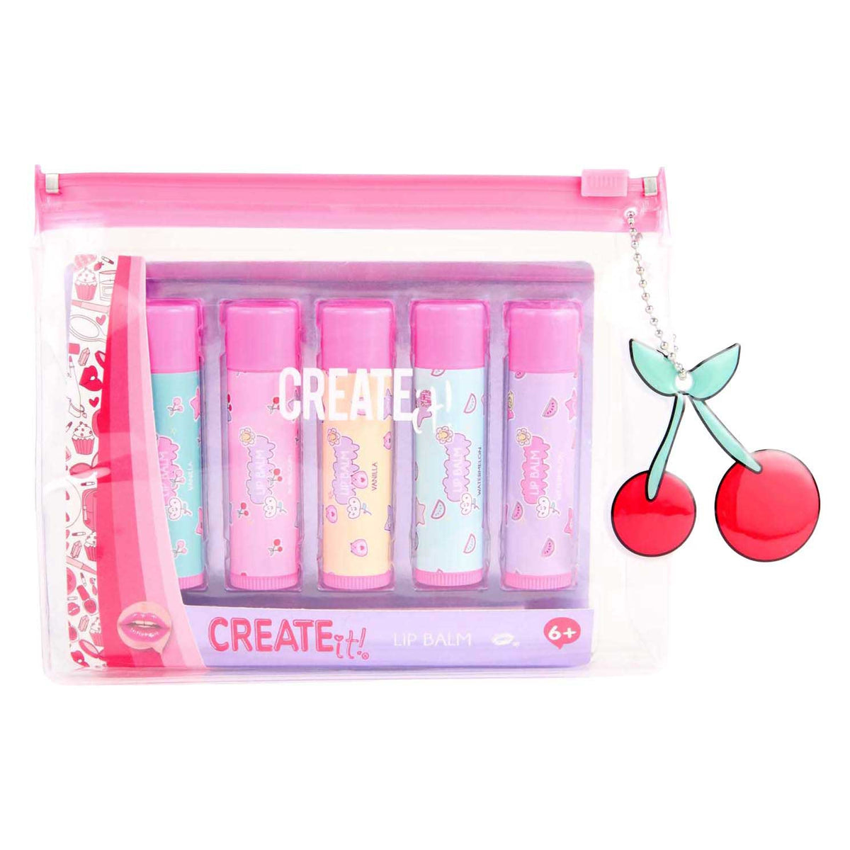 ¡Créalo! bálsamo labial en estuche, 5 uds.