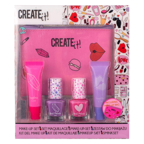 ¡Canenco lo crea! set de maquillaje de belleza en caso