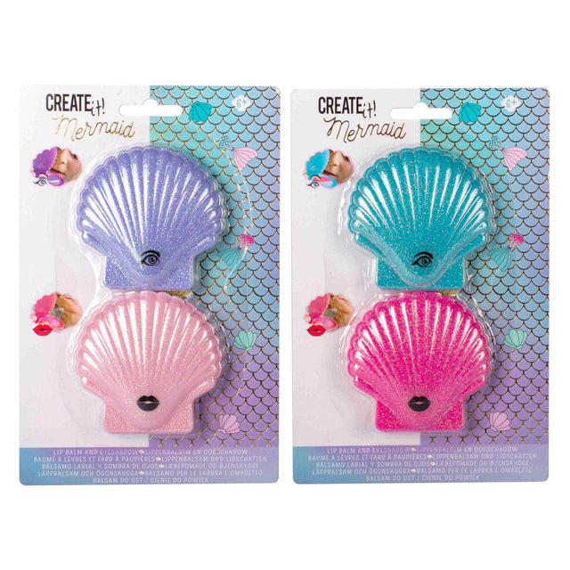 ¡Créalo! maquillaje de labios y ojos de sirena, 2 piezas.