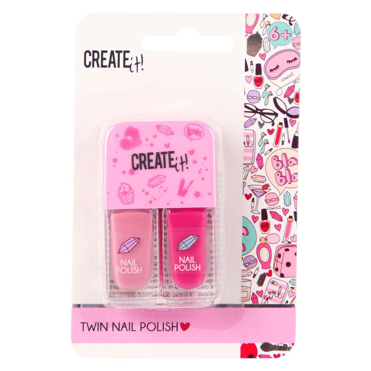 ¡Créalo! Esmalte de uñas dúo