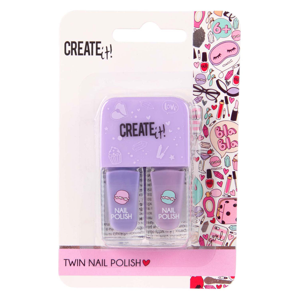 ¡Créalo! Esmalte de uñas dúo