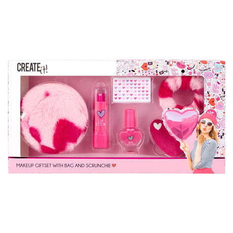 ¡Créalo! maquillaje de corazon conjunto de corazones
