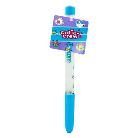 Bolígrafo Canenco Cutie Crew con purpurina al agua.