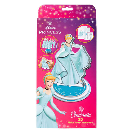 Canenco Disney Princesa Cenicienta haz tu propia figura 3D