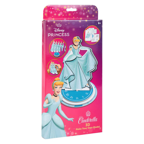 Canenco Disney Princesa Cenicienta haz tu propia figura 3D