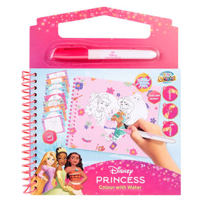 Libro para colorear al agua canenco princesas disney