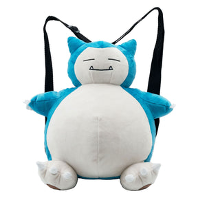 Mochila peluche Pokémon snorlax 30x29x17 cm