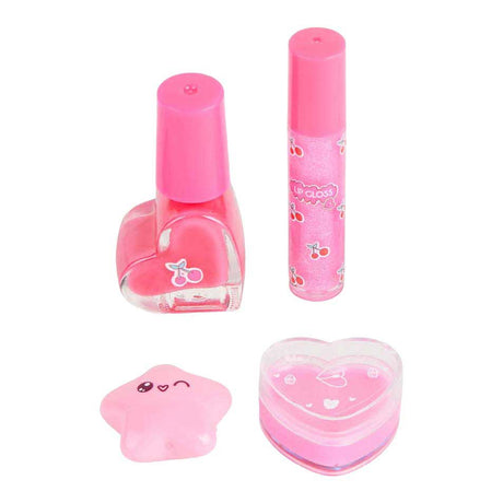 ¡Canenco lo crea! maquillaje de belleza en mochila esponjosa amor rosa