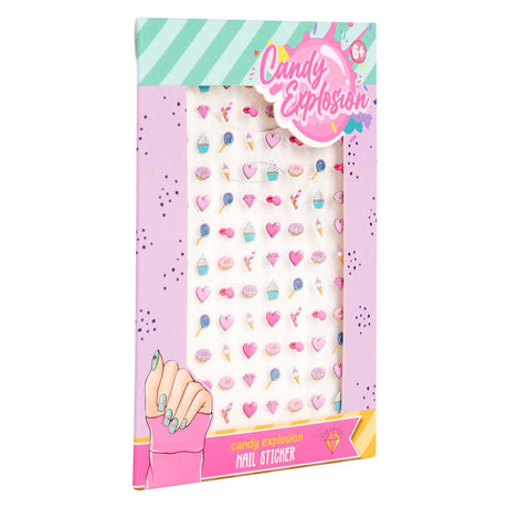 ¡Canenco lo crea! pegatinas de uñas de explosión de caramelo