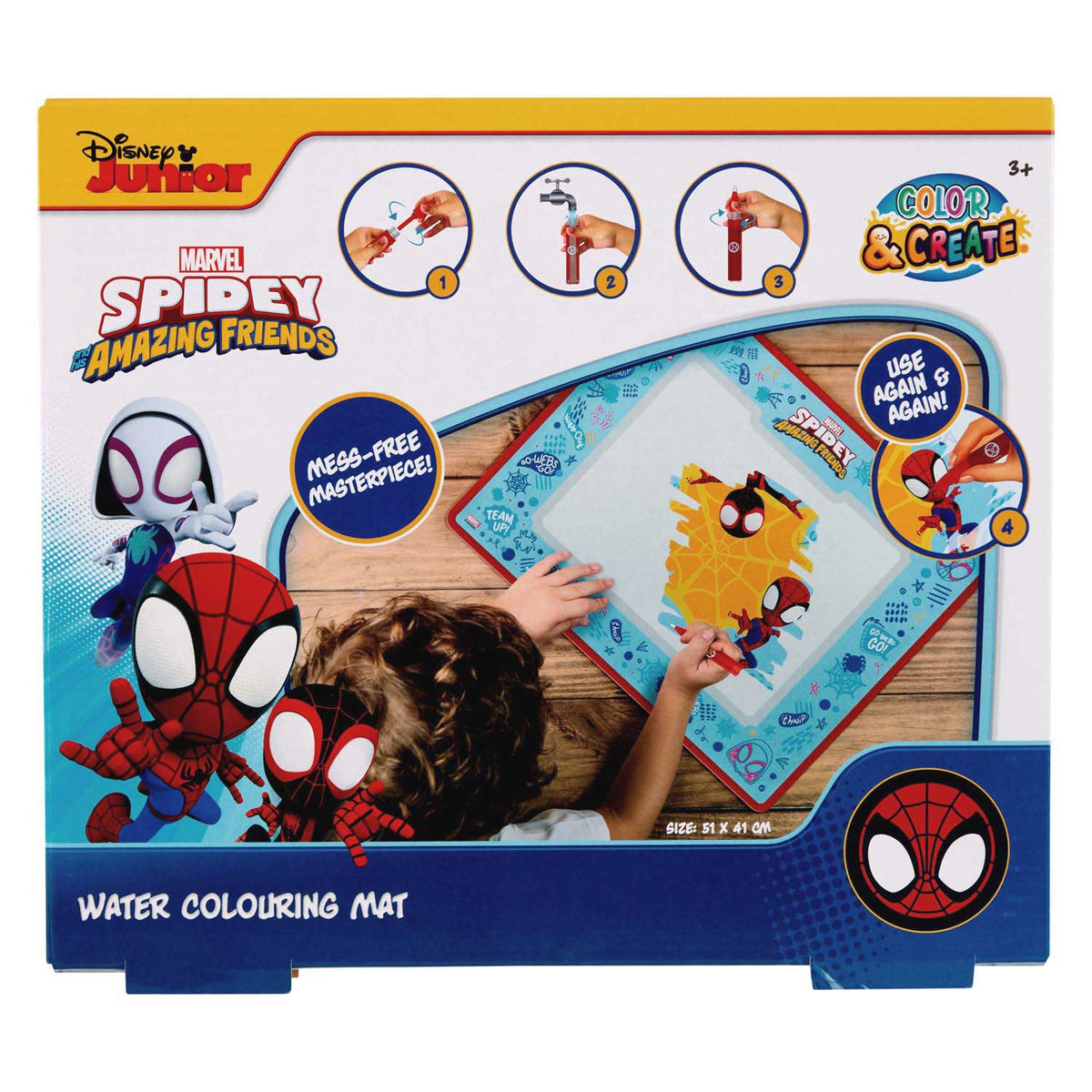Alfombra acuarelable Canenco spidey