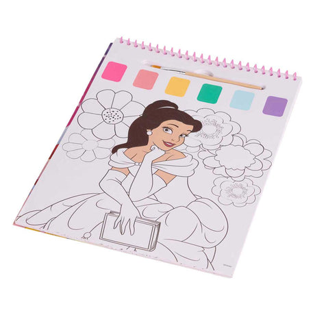 Juego de pintura al agua Canenco Disney Princess - incl. cepillo