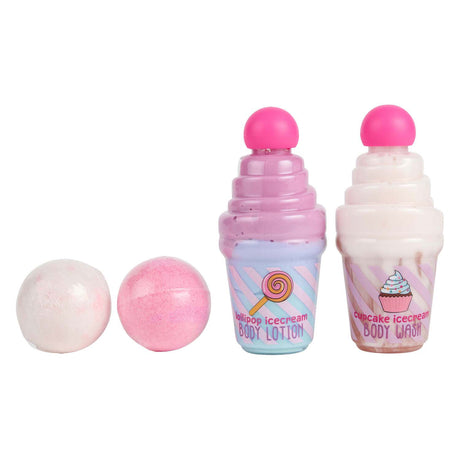 ¡Canenco lo crea! set de baño de explosión de dulces